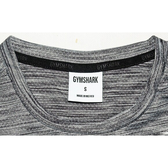 Gymshark Grey Silhouette Lt Grey Marl Arrival Men's‎ Athletic T-Shirt Size Small - Picture 5 of 8
